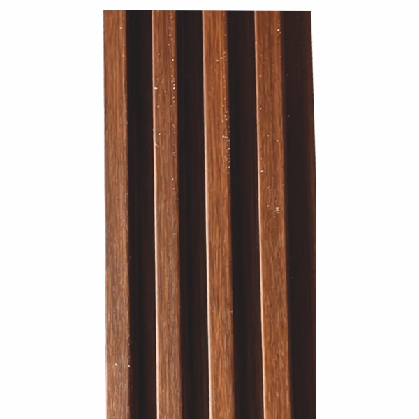 PANEL WPC CAOBA DARK 16CMX 2.90M (22MM) 4 CANALES