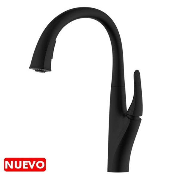GRIFO FREGADERO MONOMANDO EXTRAIBLE NEGRA VBK569154PA