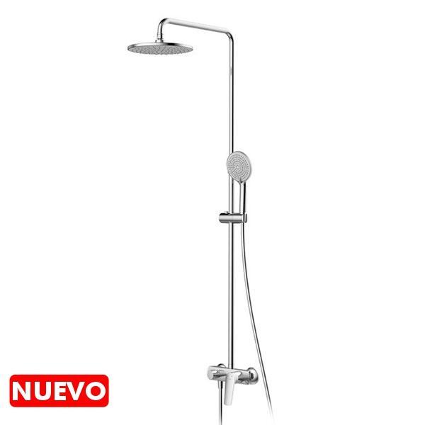 GRIFO DUCHA MONOMANDO EXPUESTO CROMADO CON BARRA VES238U33C