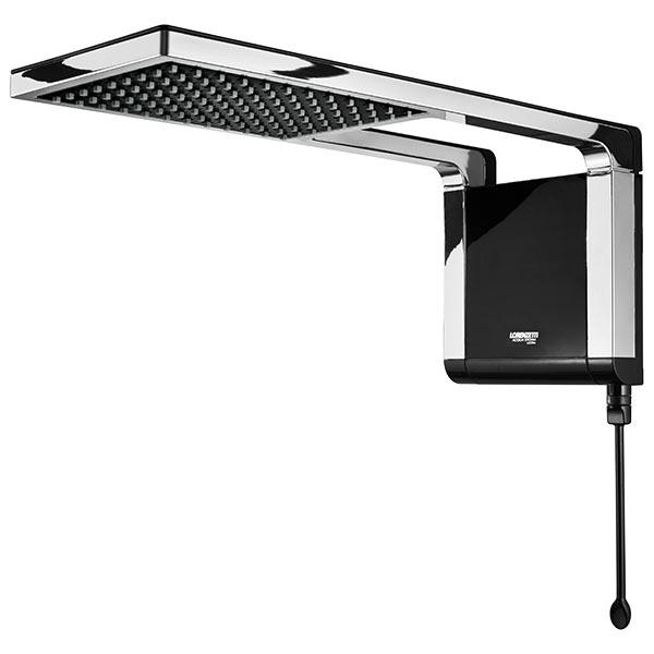 DUCHA ACQUA STORM NEGRO CROMADO 127V