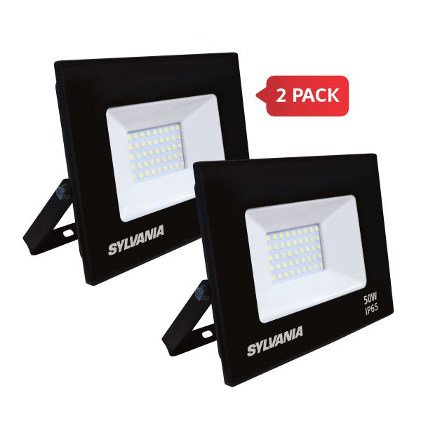 REFLECTOR LED 2 PACK 120-240V 30W 6.5K LUZ BLANCA