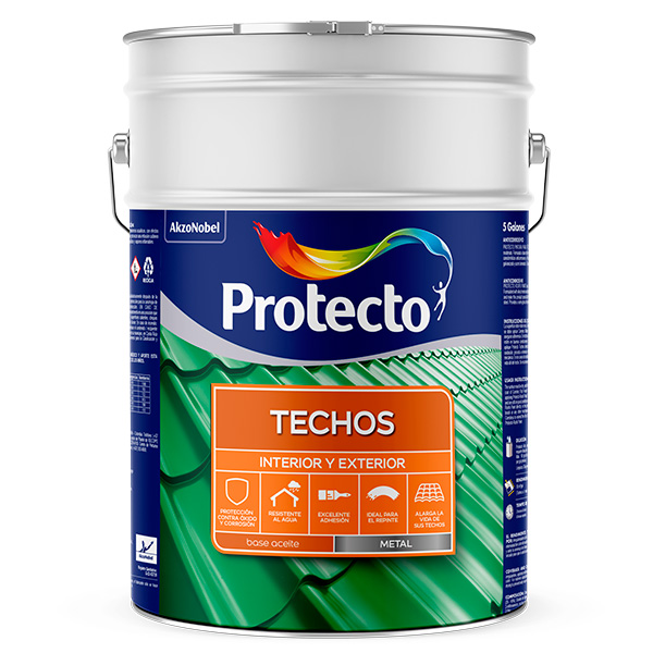 PINTURA PROTECHO VERDE 0629 CUBETA